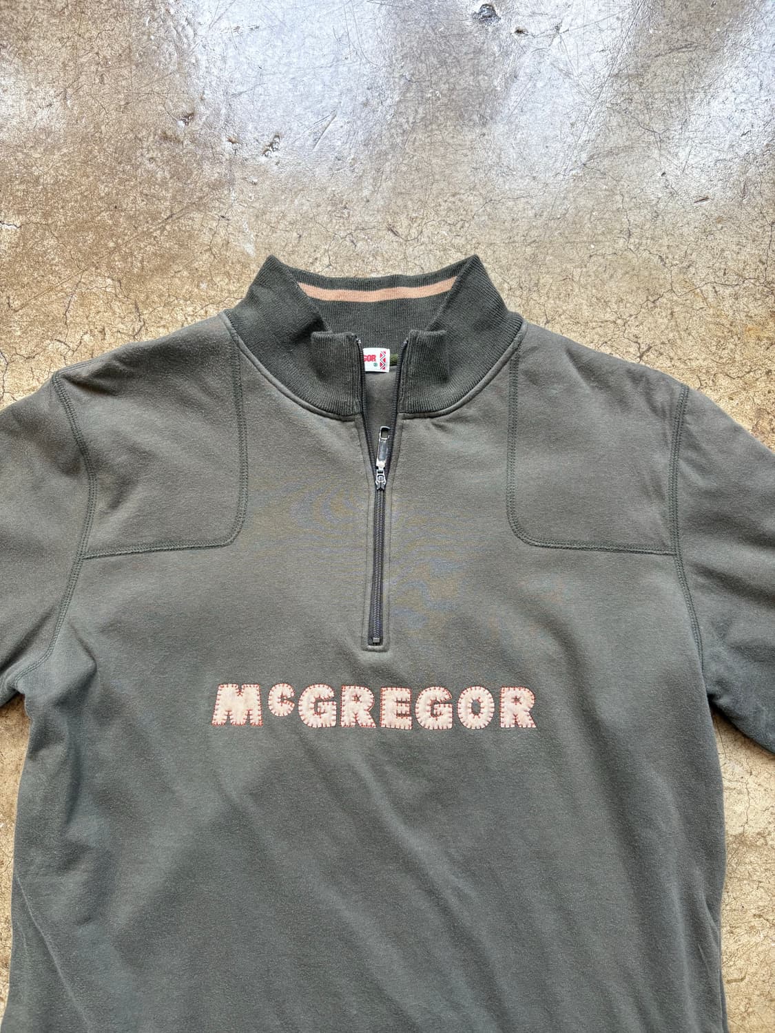 Mcgregor 안감 플리스 하프 집업 스웻 상품이미지2