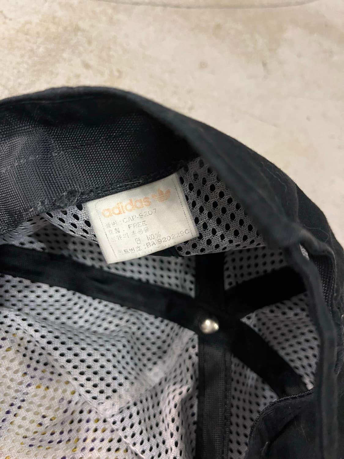 빈티지 90s 재우교역 아디다스 6패널 상품이미지4