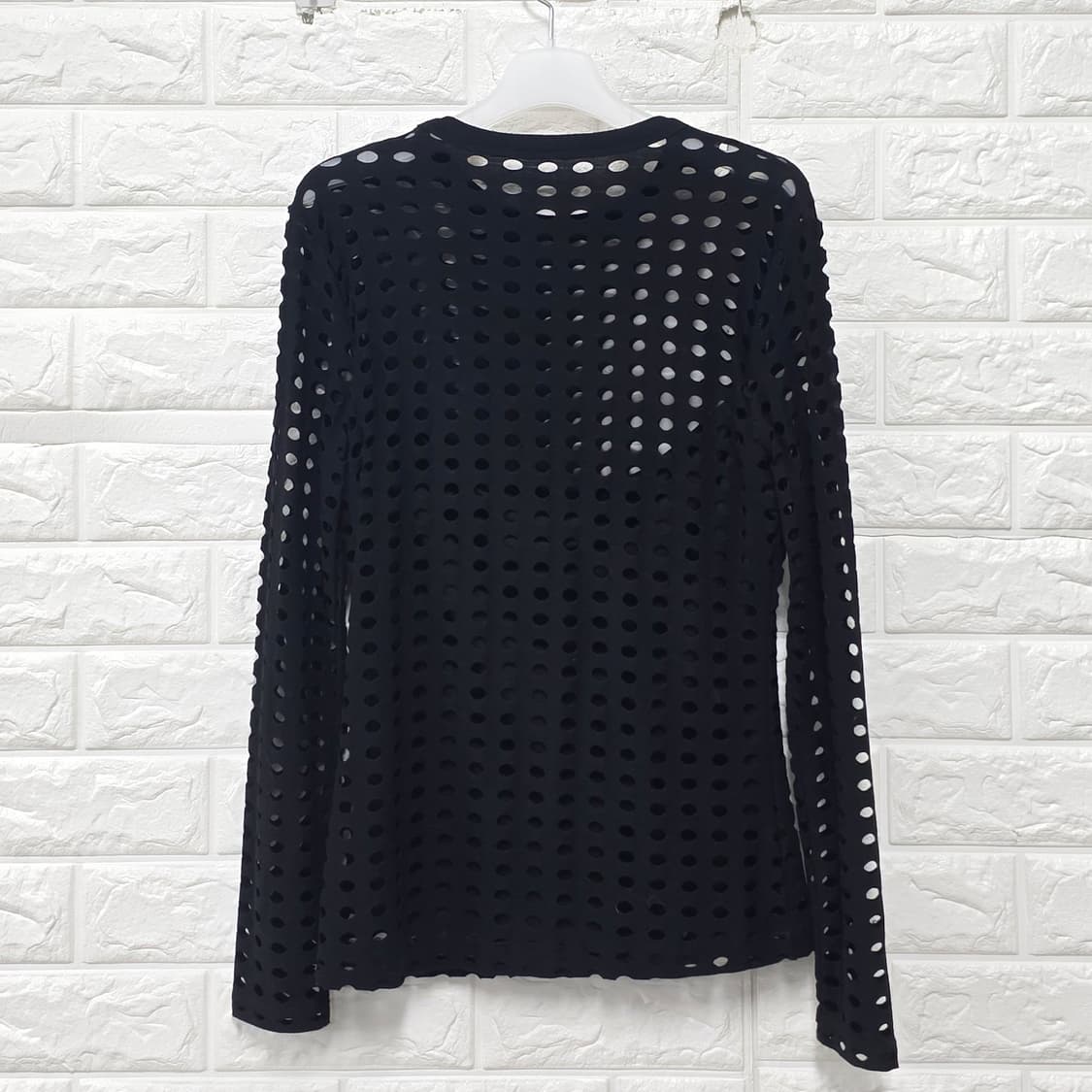 알렉산더왕 블랙 펀칭 긴팔 롱슬리브 S 상품이미지4