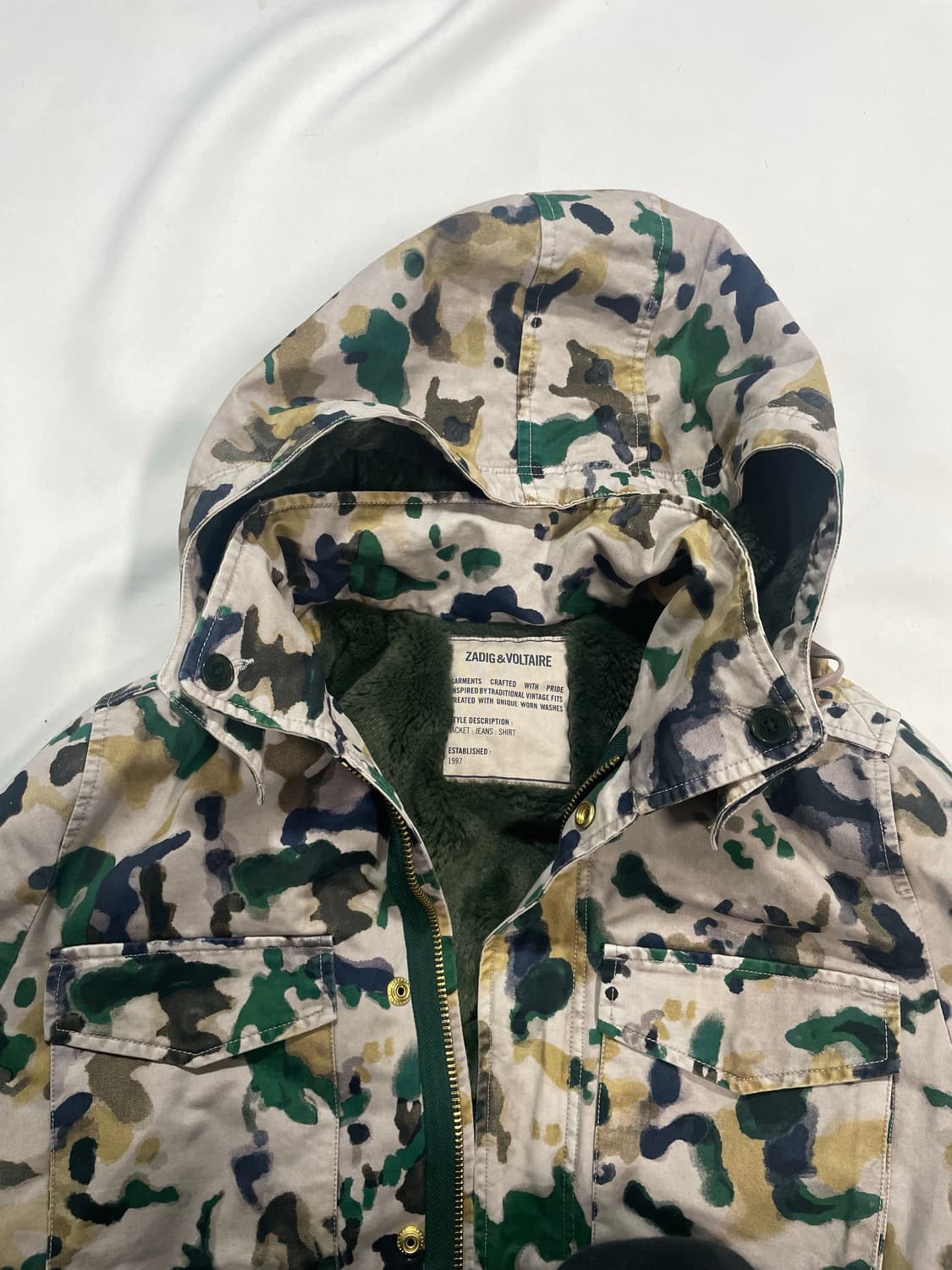 쟈딕앤볼테르 m65 카모 필드자켓 상품이미지6