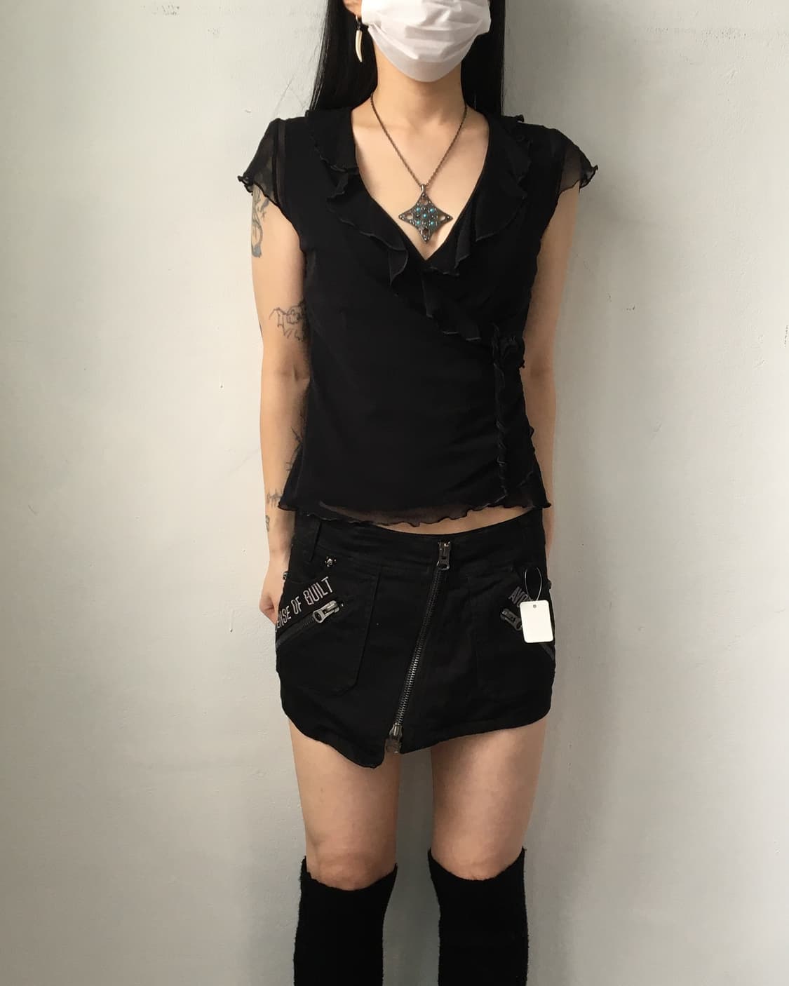 Ghost of Harlem short skirt 상품이미지7