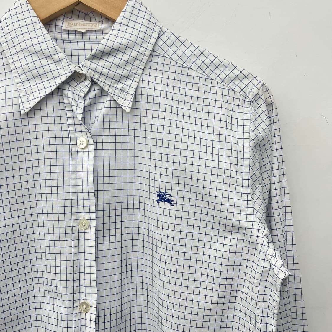 버버리 체크 긴팔 셔츠 남L 상품이미지3