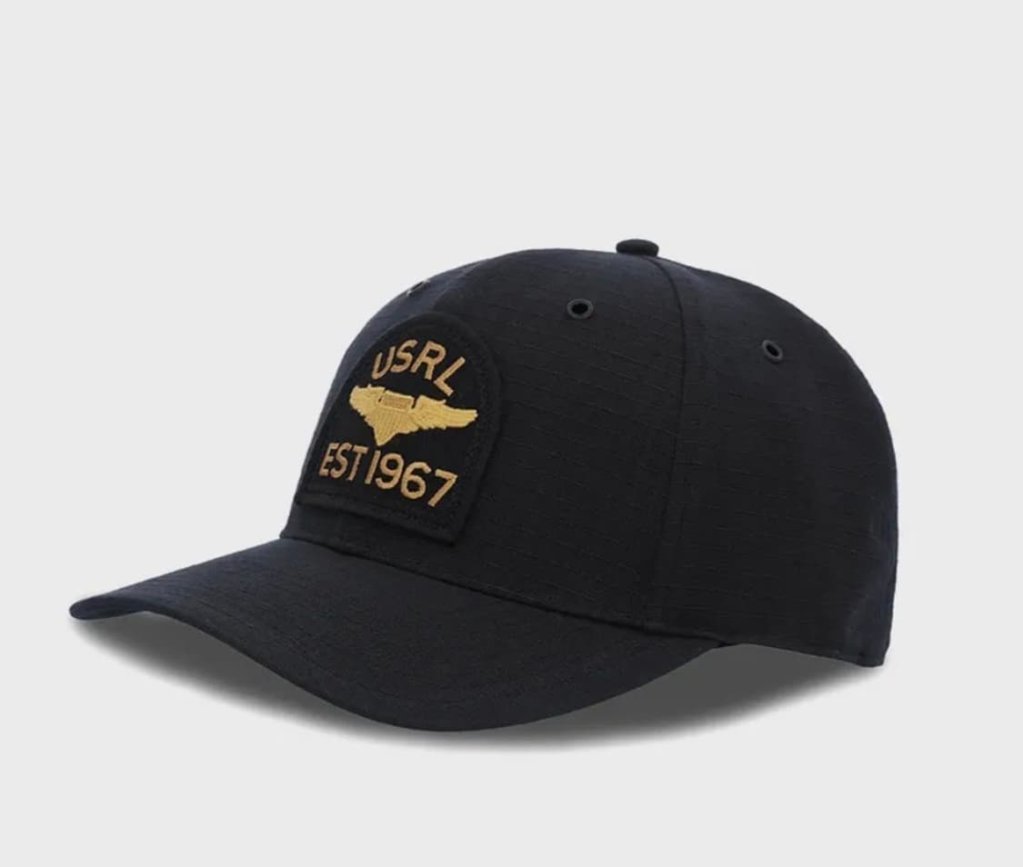 폴로 가먼트 다이 립스탑 볼캡 (BLACK) 상품이미지3