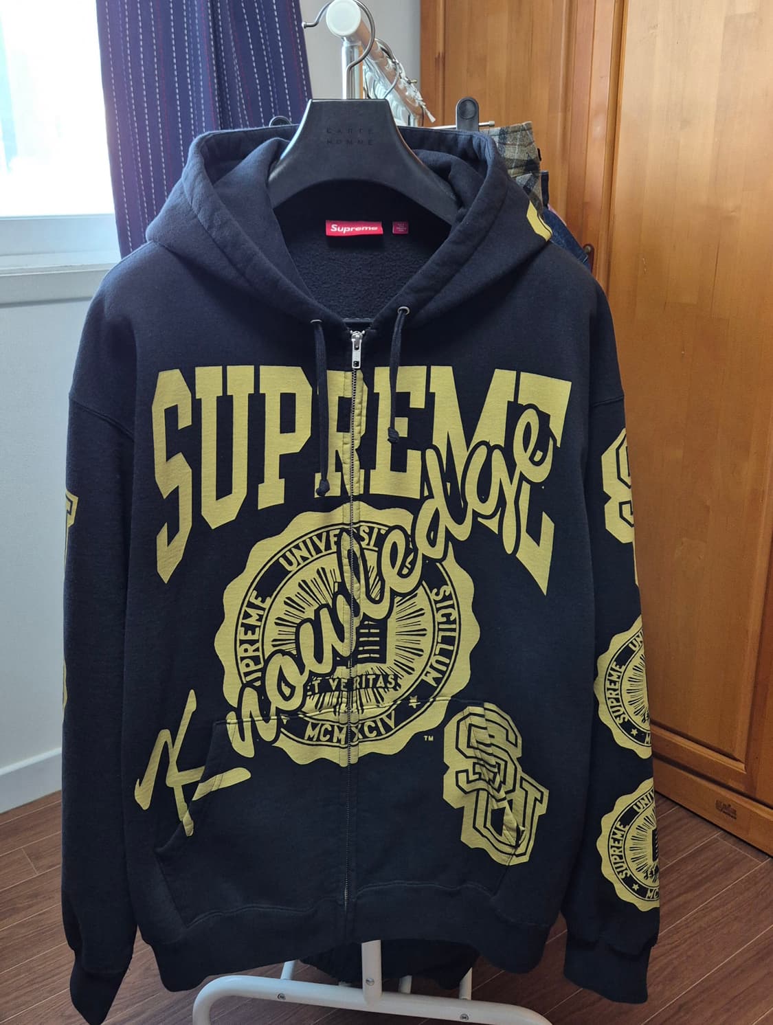 슈프림 널리지 레인즈 후드집업 2XL 상품이미지1