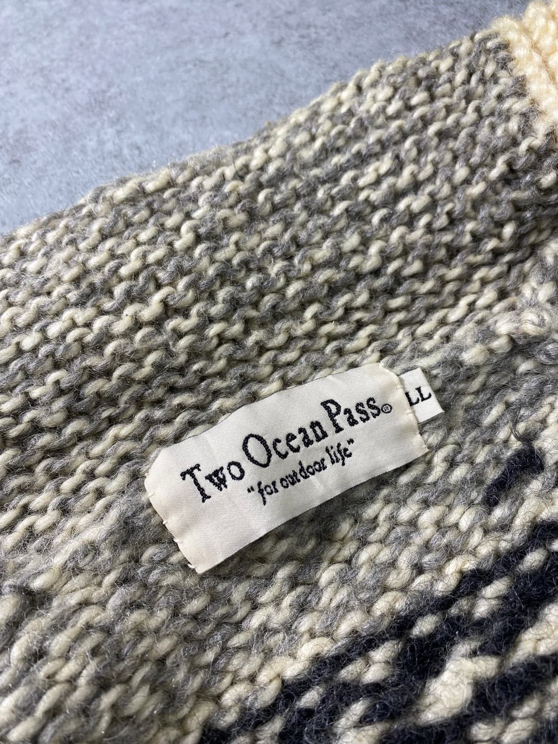 [L] Two Ocean Pass 재패니즈 빈티지 코위찬 집업  상품이미지8