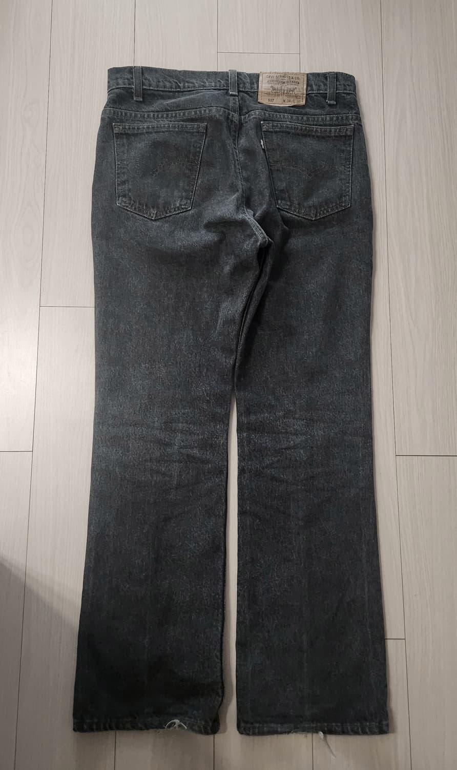 Levi's 517 블랙 34x30,USA메이드 상품이미지2