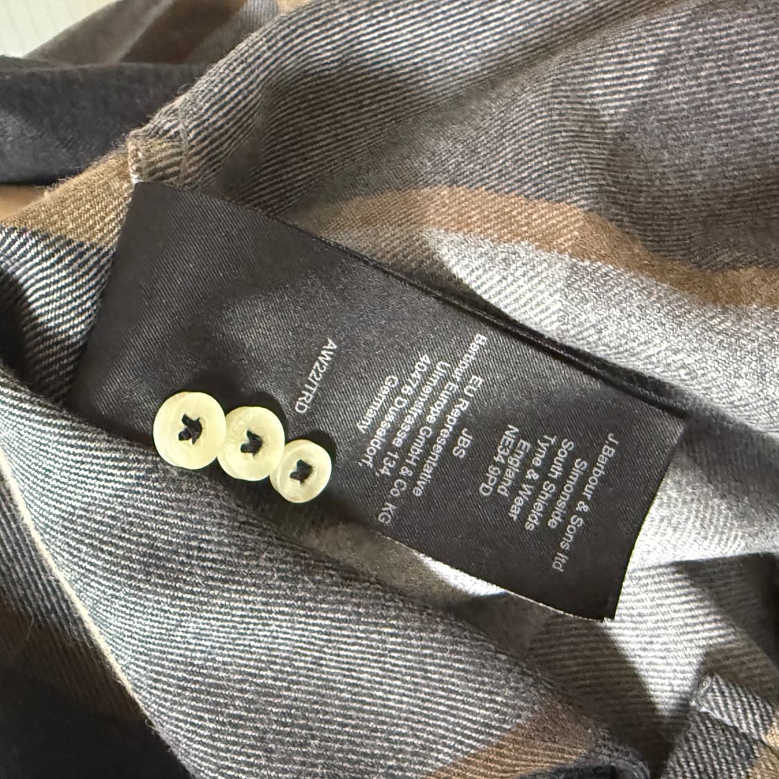 바버(Barbour) 플란넬 셔츠 상품이미지5