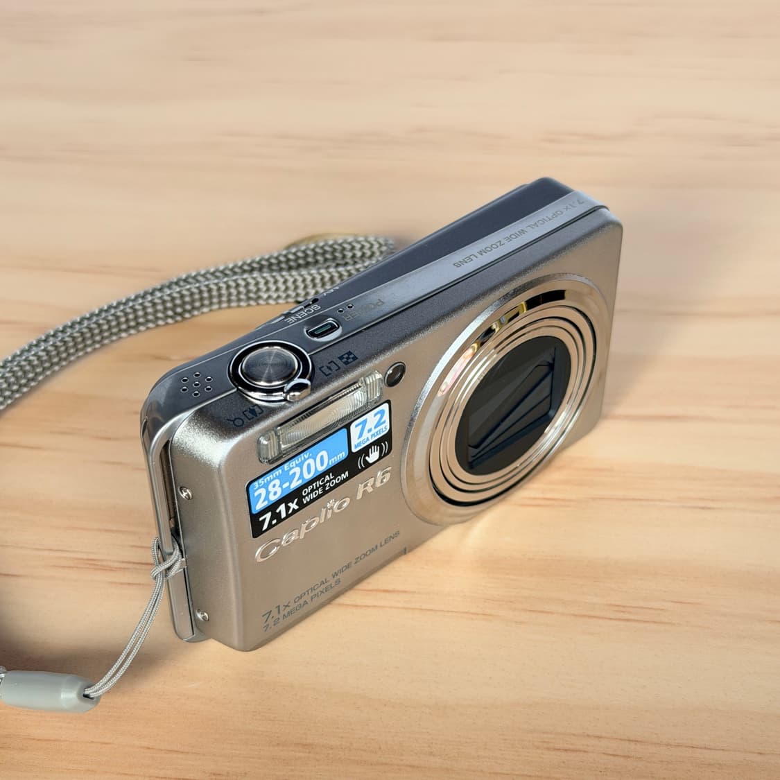 (민트급 / 풀박스 세트)RICOH Caplio R6 실버 빈티지디카 상품이미지2