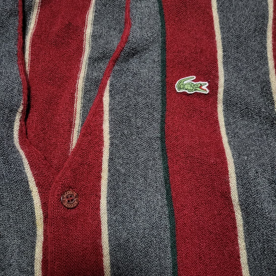 90s 서광 라코스테 가디건 lacoste 라코스테 니트가디건 상품이미지7
