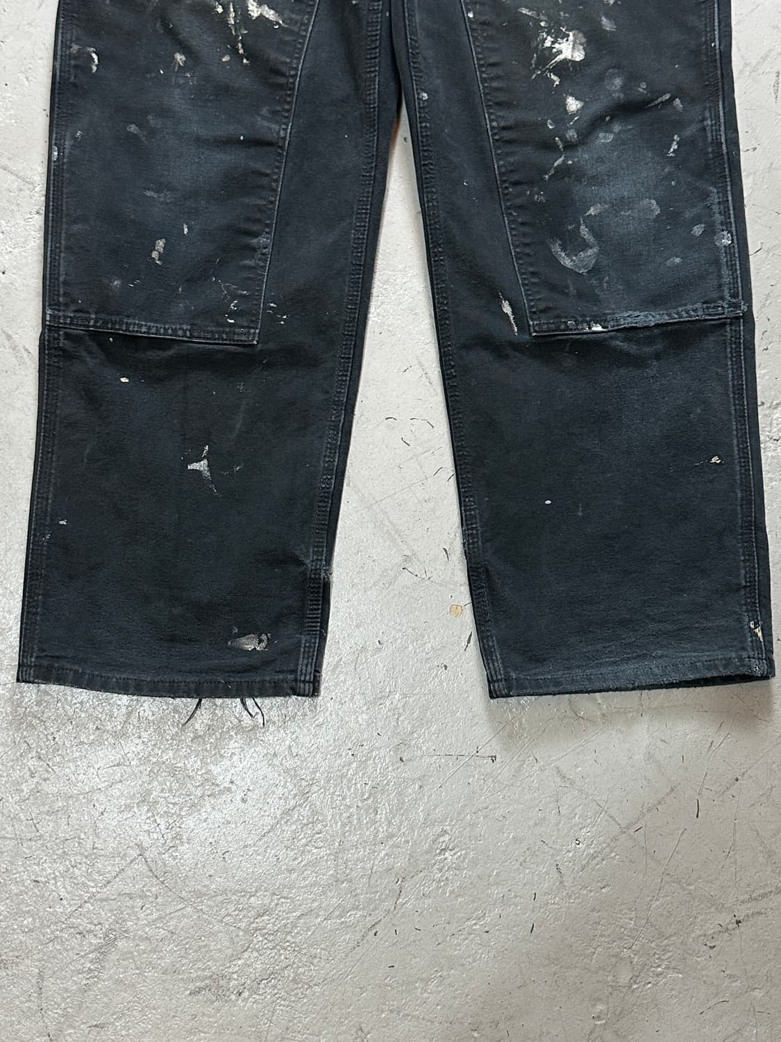 OG 칼하트 B136 더블니 블랙 칼하트 썩블니 워크팬츠 상품이미지8