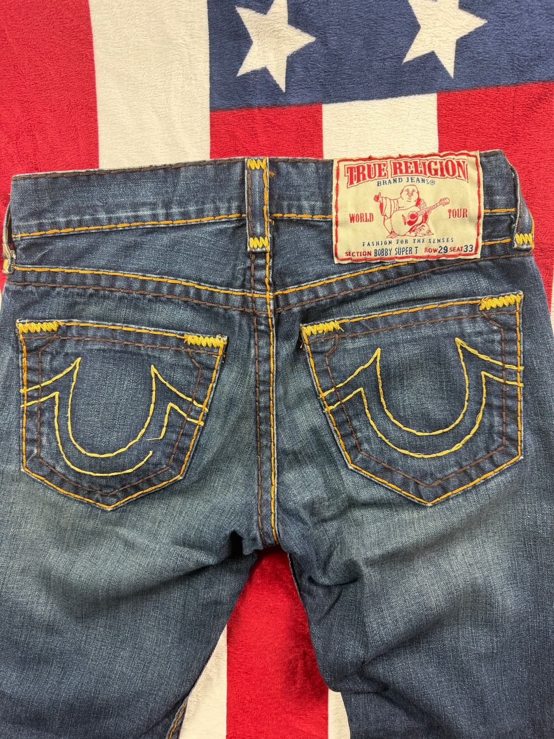 트루릴리전 바비 슈퍼 T 데님 팬츠 (True Religion Bobby 상품이미지5