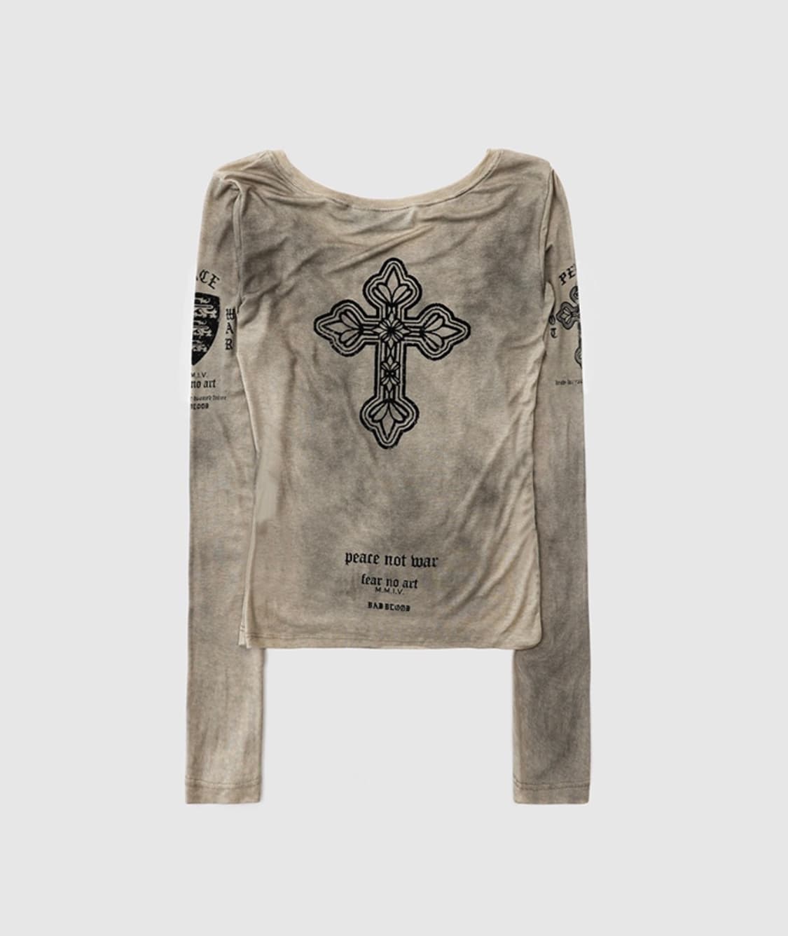 PEACE NOT WAR 루즈핏 티 (새상품) 상품이미지2