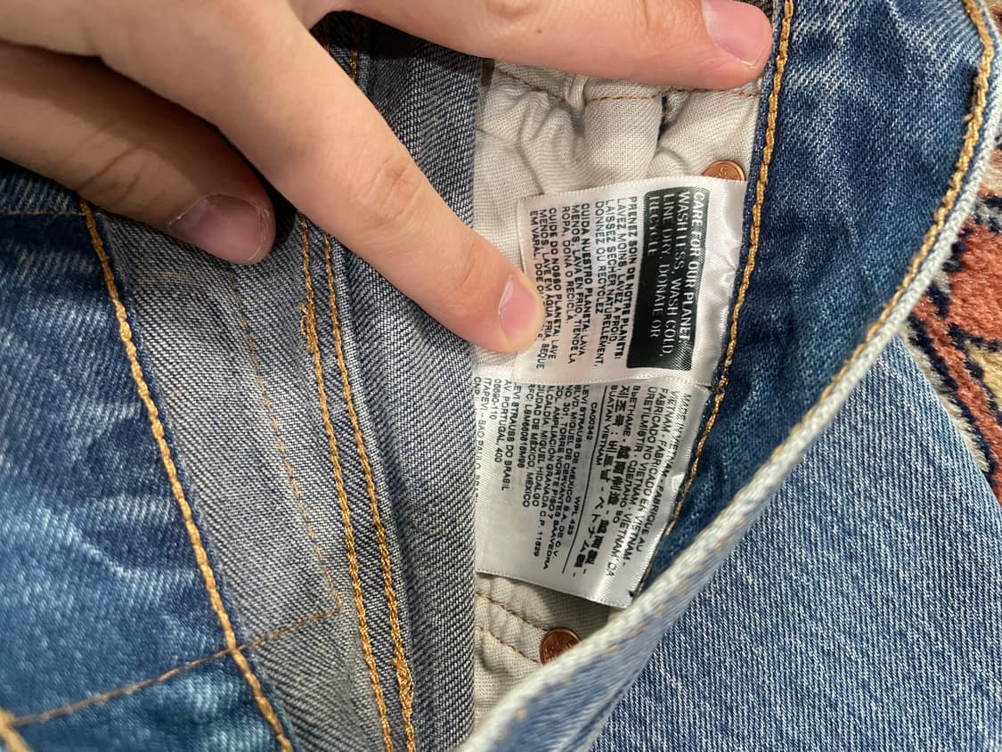 리바이스 501 W28 L32 상품이미지3