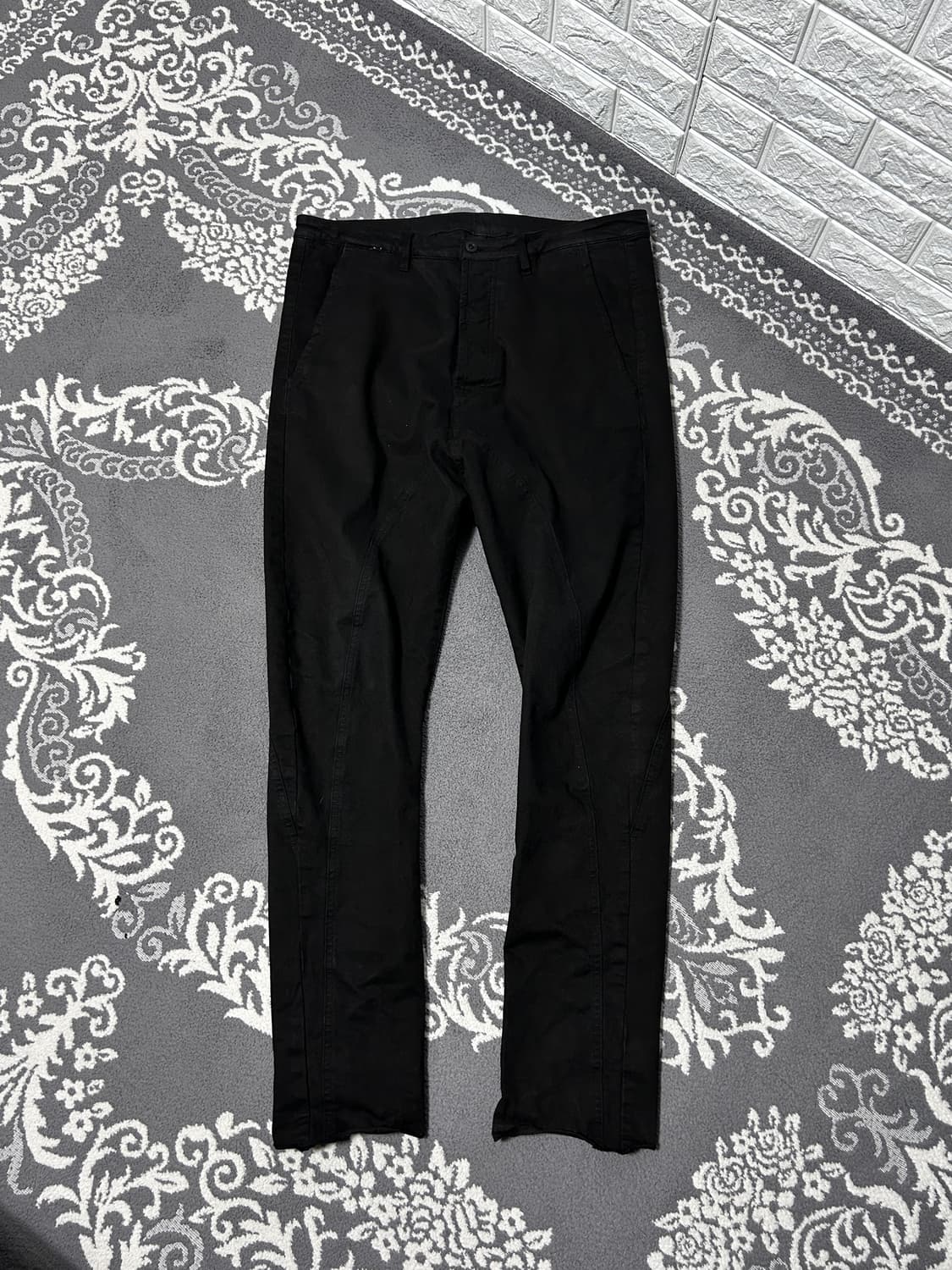 Poeme Bohemien 커브드 심 트라우져 상품이미지3