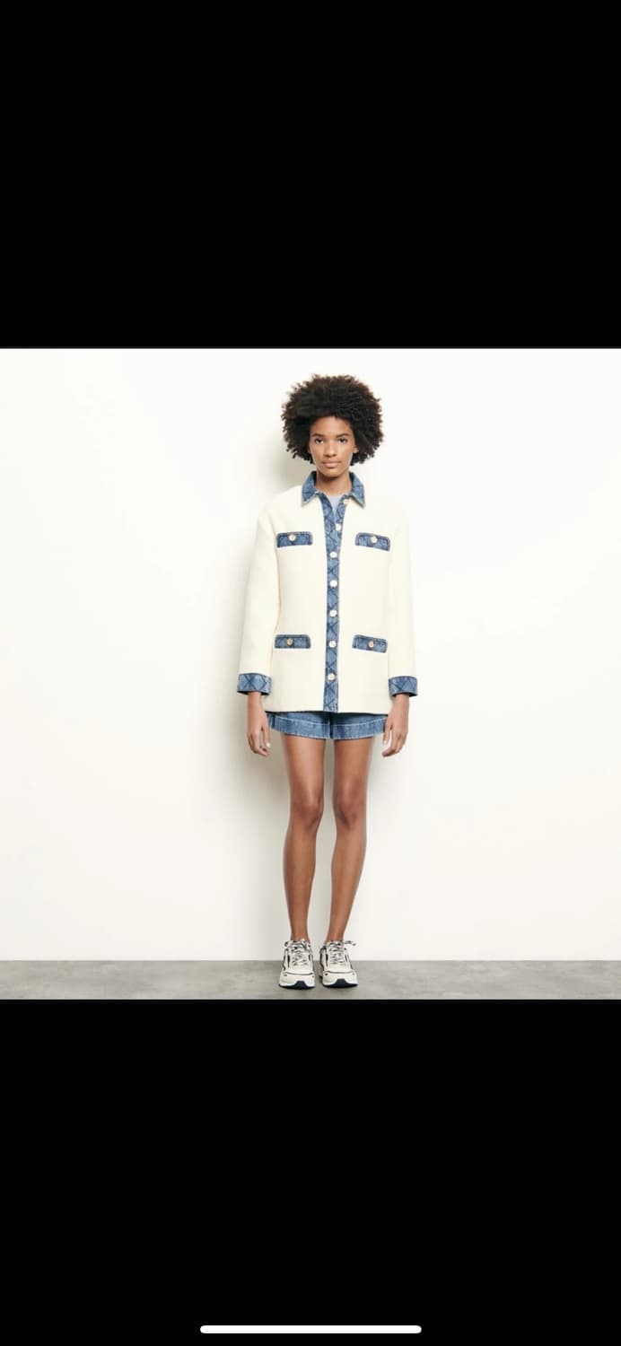 산드로 제니 자켓 1사이즈  상품이미지2