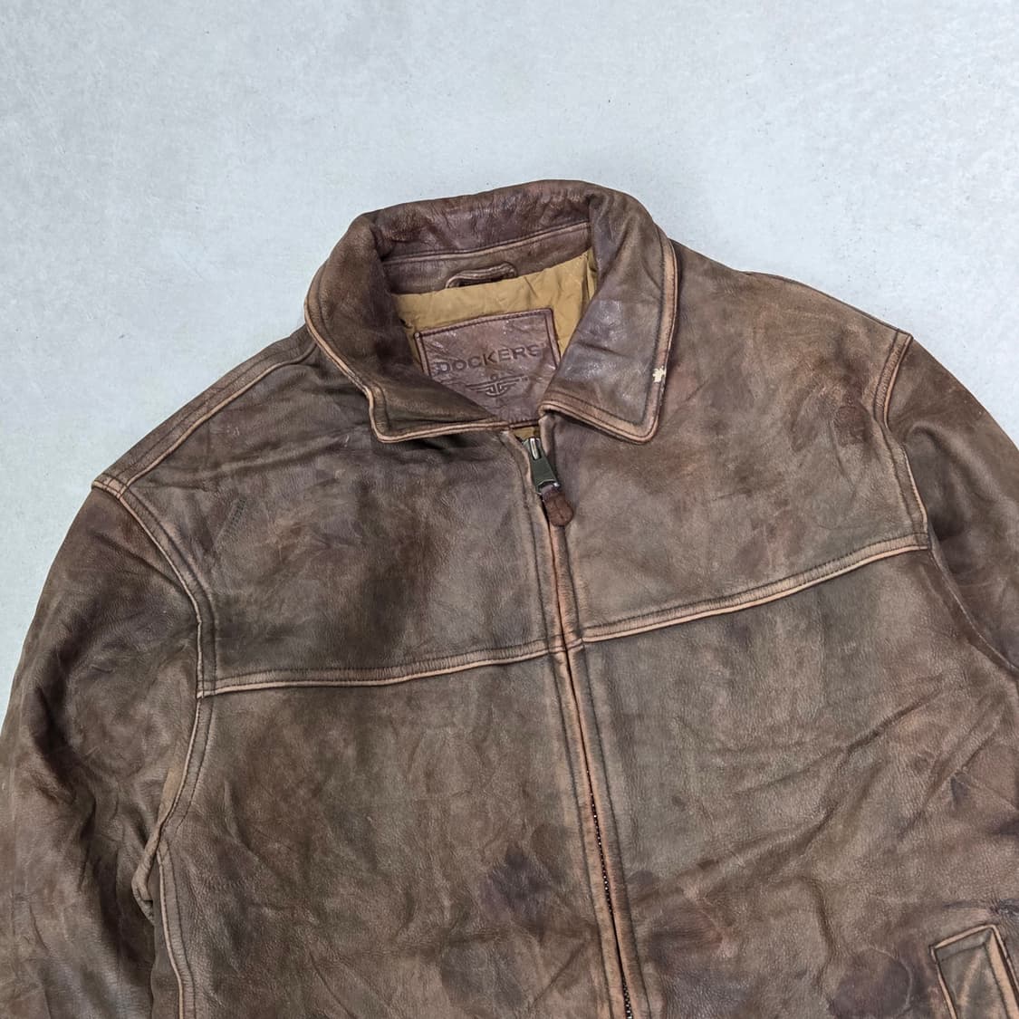 dockers 레더 봄버자켓 s09149 상품이미지3