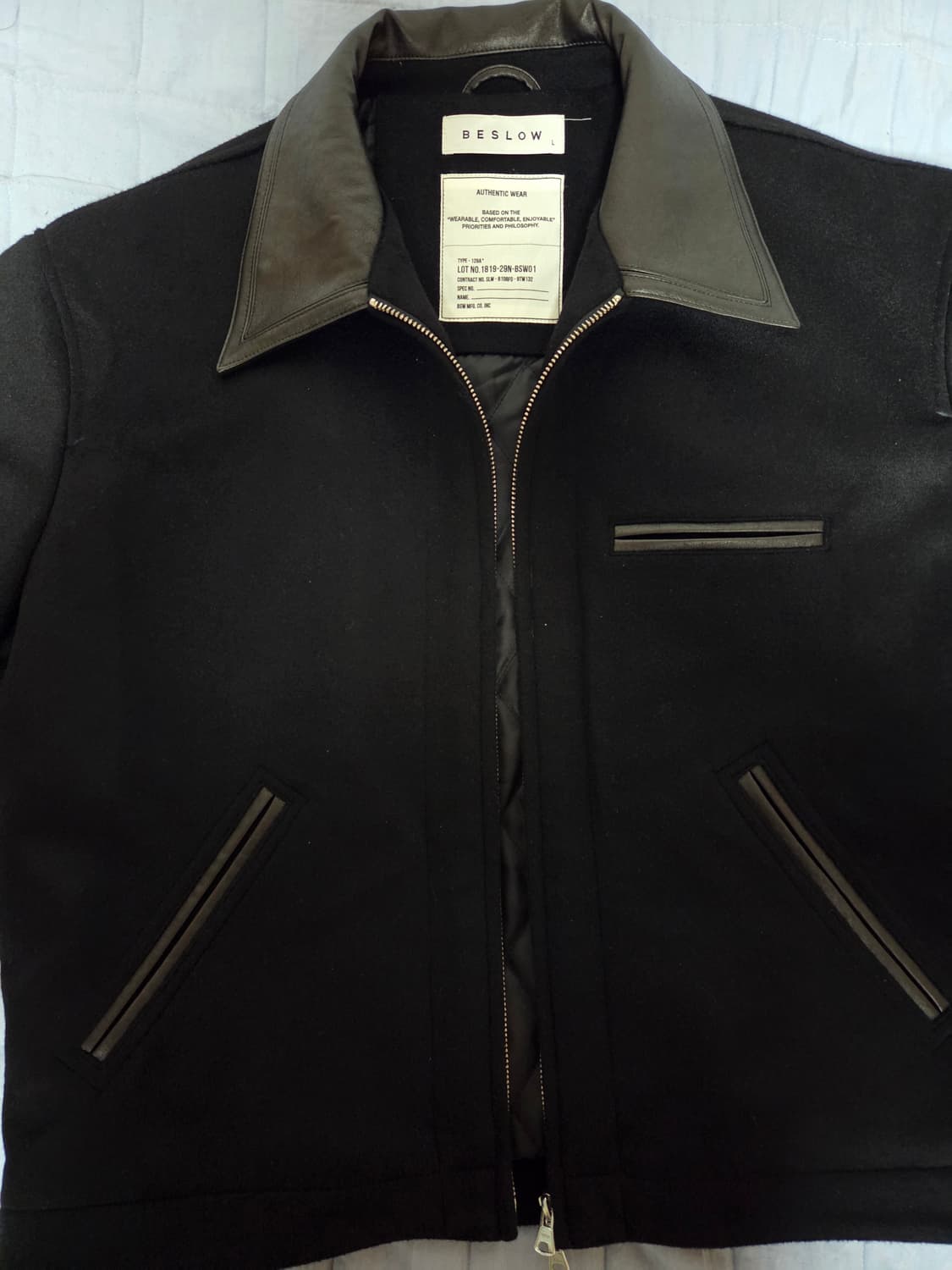 비슬로우 캐시미어 워크자켓 상품이미지3