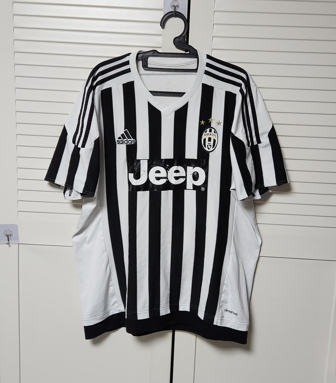 15-16 아디다스 유벤투스 홈 유니폼 반팔 노마킹 상품이미지1