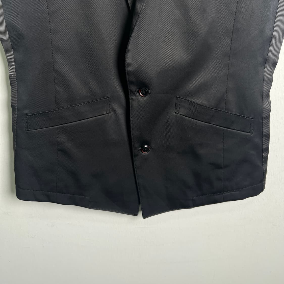 Tornado mart 토네이도 마트 블랙 수트 베스트 L 상품이미지6