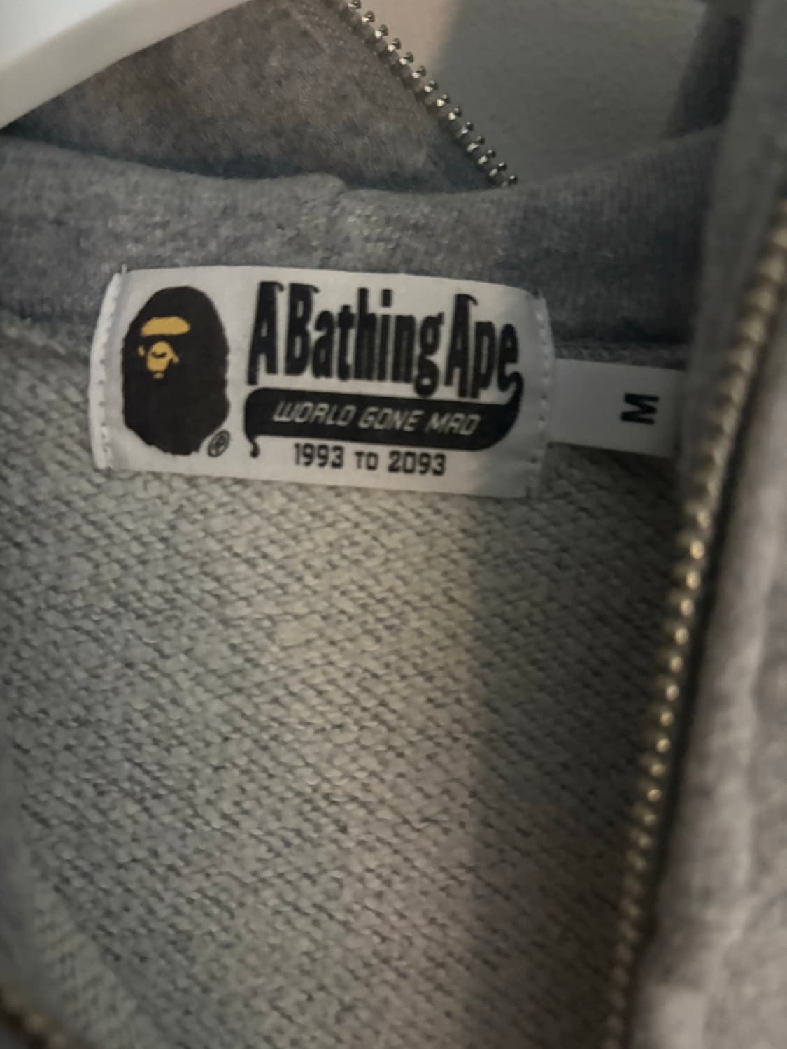 베이프 후드집업 (m사이즈) 상품이미지3