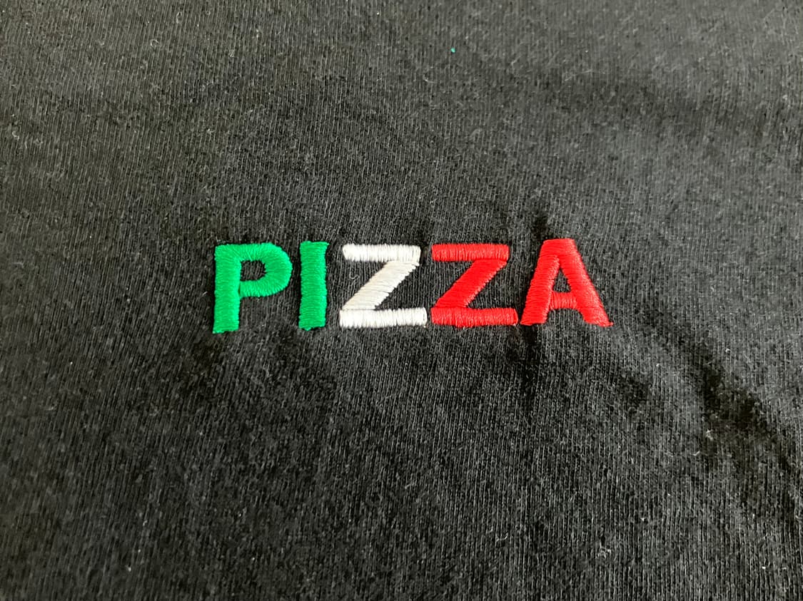 피자 스케이트보드 로고 티셔츠 XL 스트릿  상품이미지2