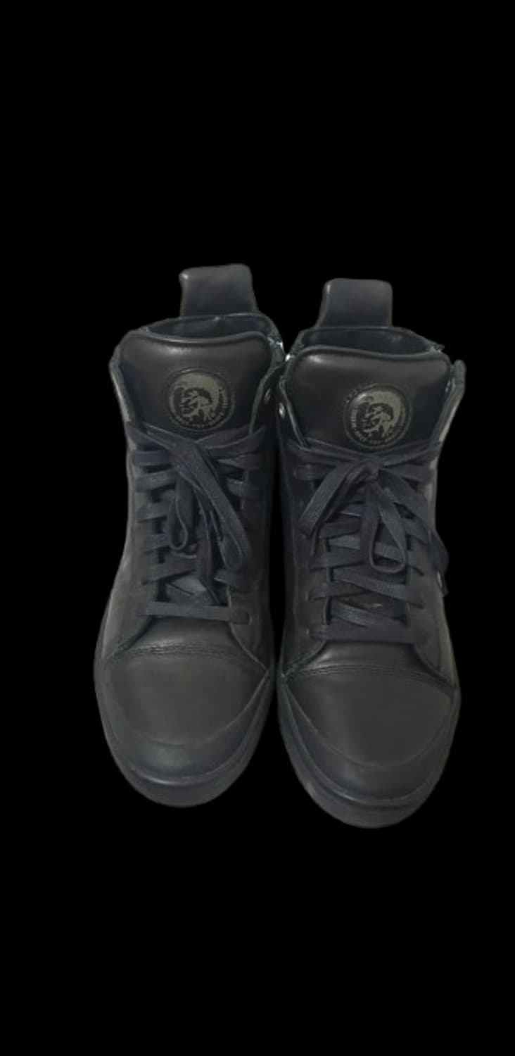 디젤 가죽 하이탑 스니커즈 상품이미지1