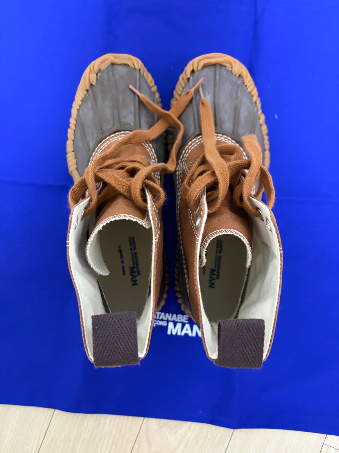 준야와타나베 12ss 러버 덕부츠 상품이미지7