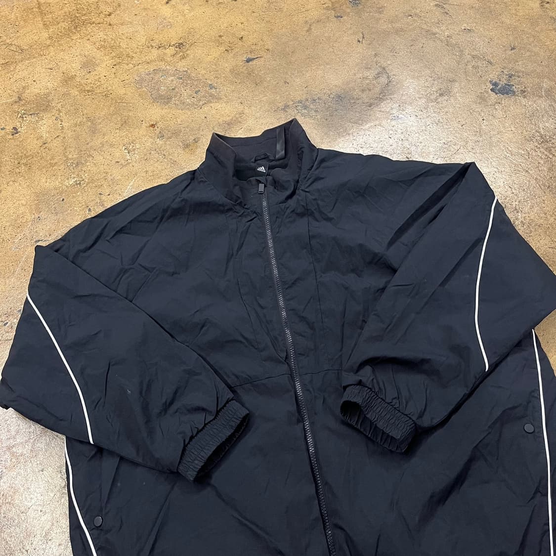 [정품/2XL] 아디다스 블랙 바람막이 자켓 b8 상품이미지1