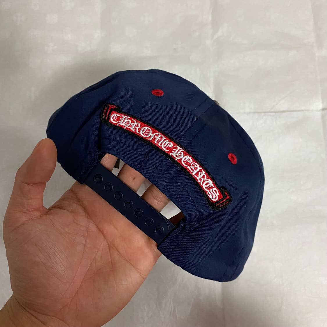 [Free] 크롬하츠 가스스테이션 모자 캡 네이비 상품이미지4