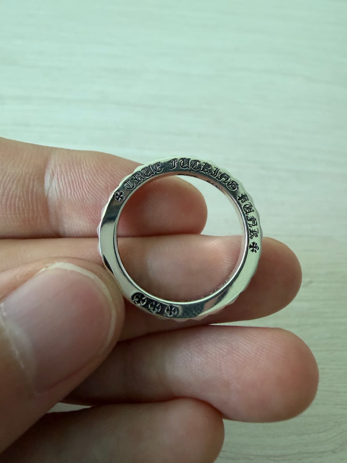 [us9.5] 크롬하츠 TFP 빅펑크링 상품이미지1