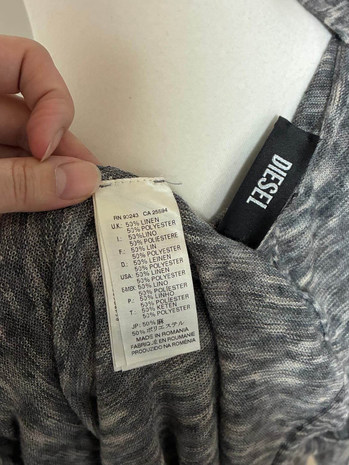 디젤 여름 후드 셔츠 상품이미지5