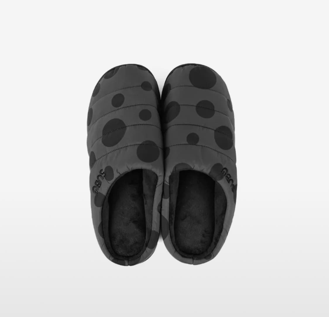 스부 윈터 샌들 차콜 도트 0 상품이미지1