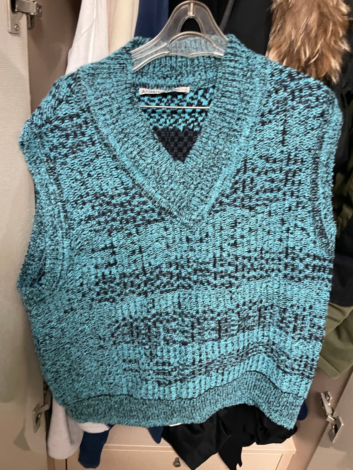 앤더슨벨 니트 베스트 조끼 상품이미지1