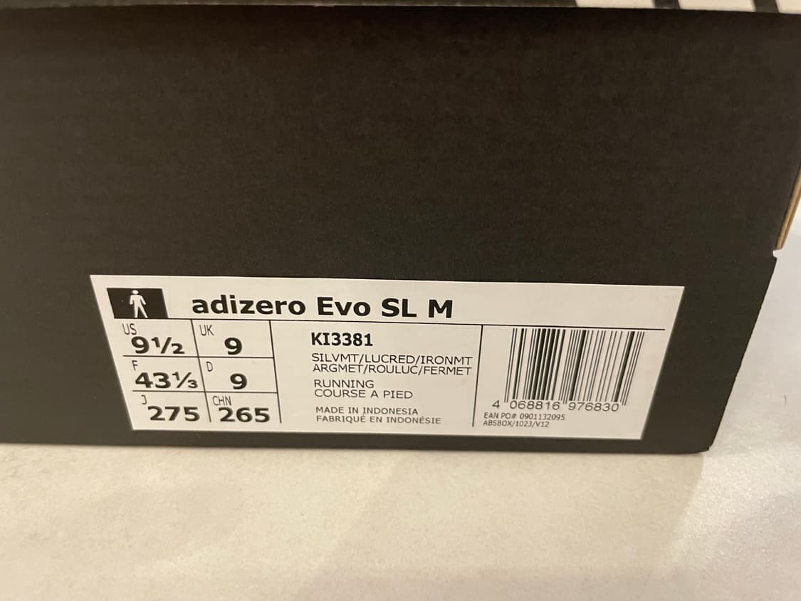 아디다스 아디제로 EVO SL 275mm 상품이미지3