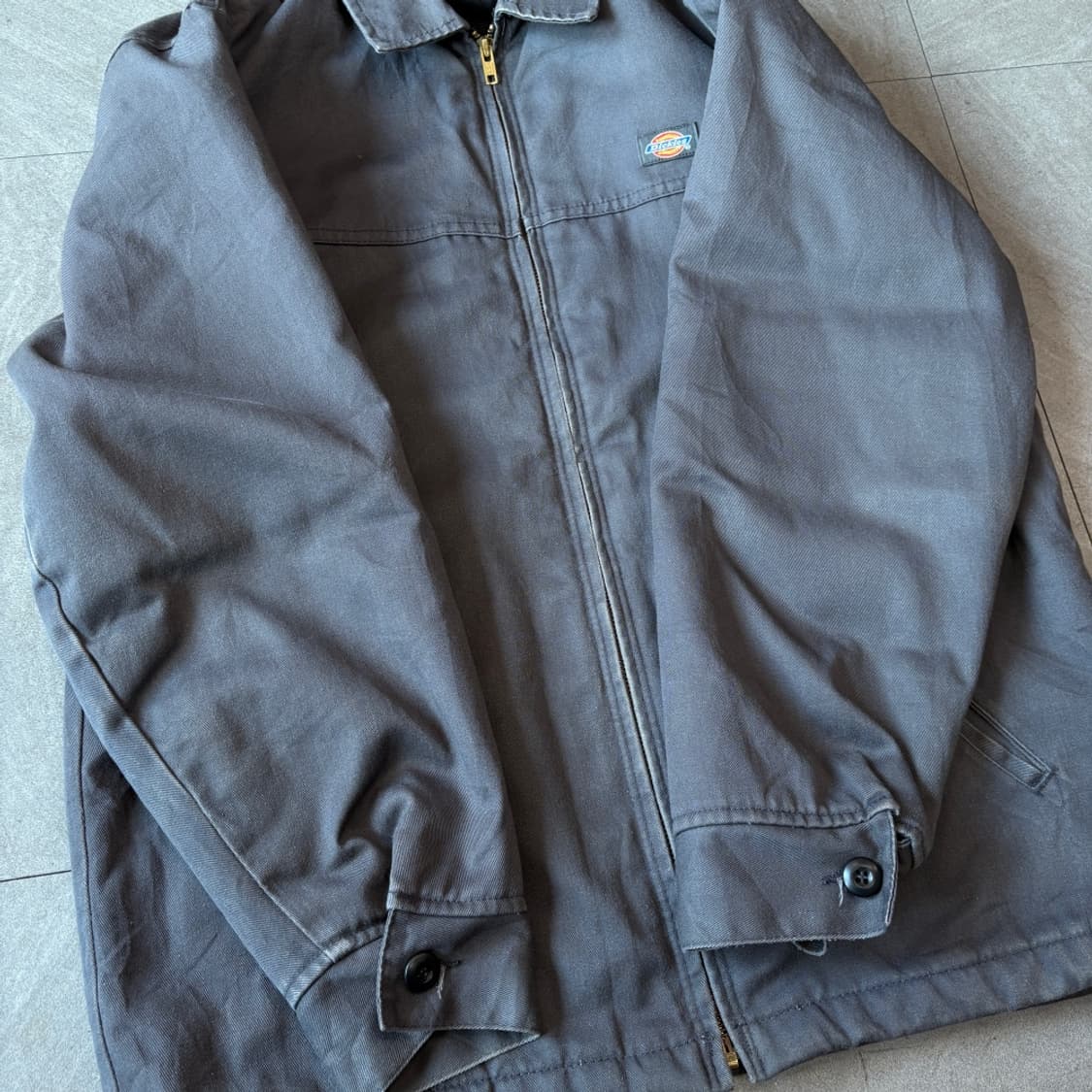 디키즈 아이젠하워 누빔 그레이 워크 자켓 상품이미지8