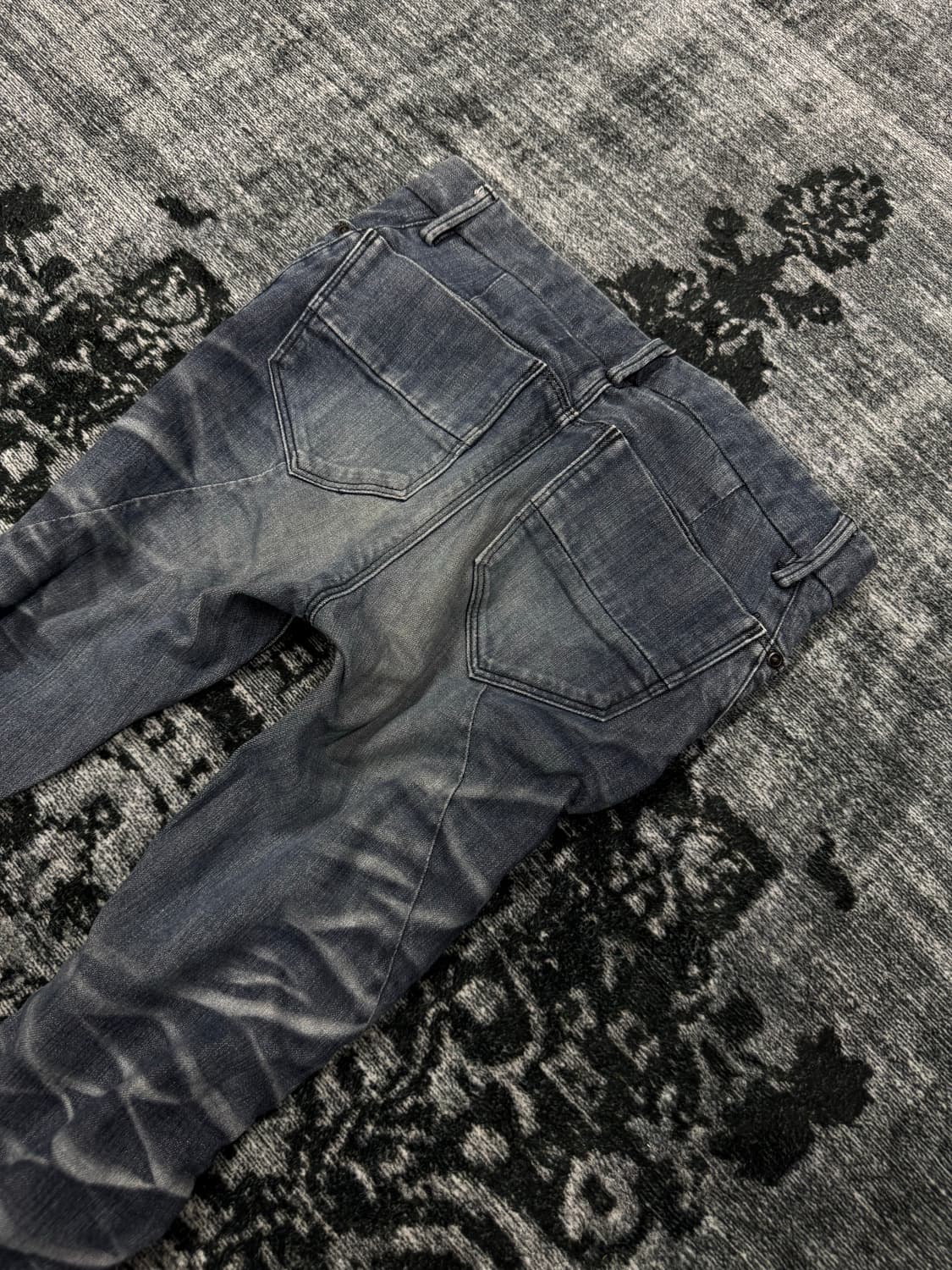 Johnny wolf shark blue whisker slim deni 상품이미지8