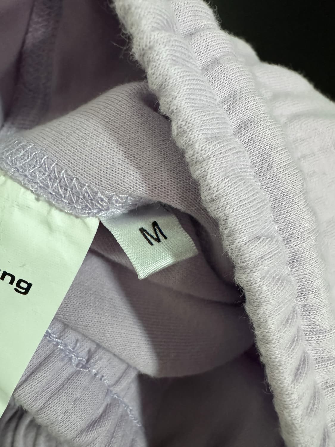 여성 알렉산더왕 커스텀 트레이닝 조거팬츠 라벤더 상품이미지5