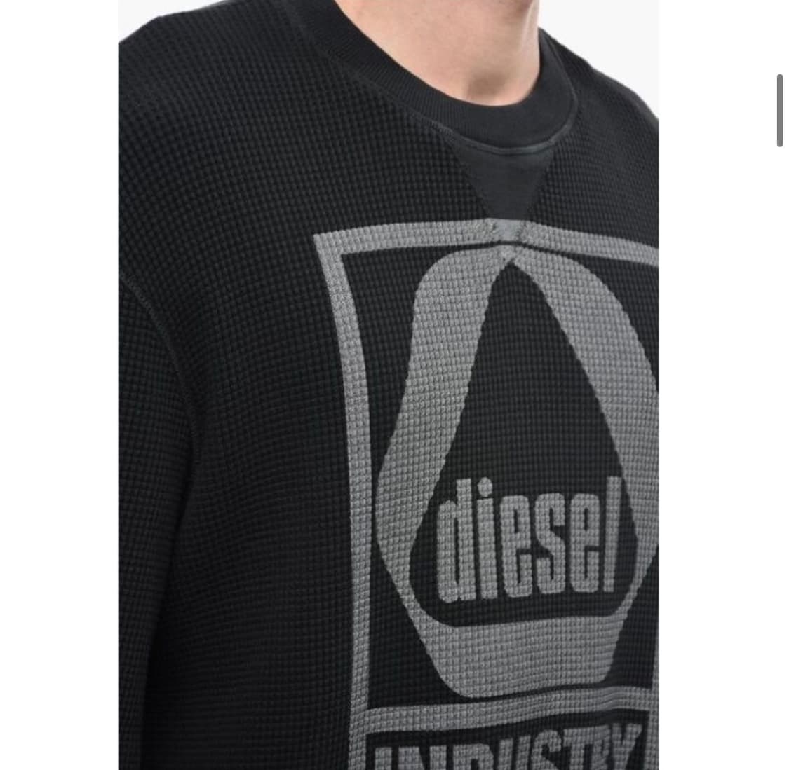 디젤 와플 티셔츠 MIKINA DIESEL S-COOLWAF SWEAT 상품이미지7