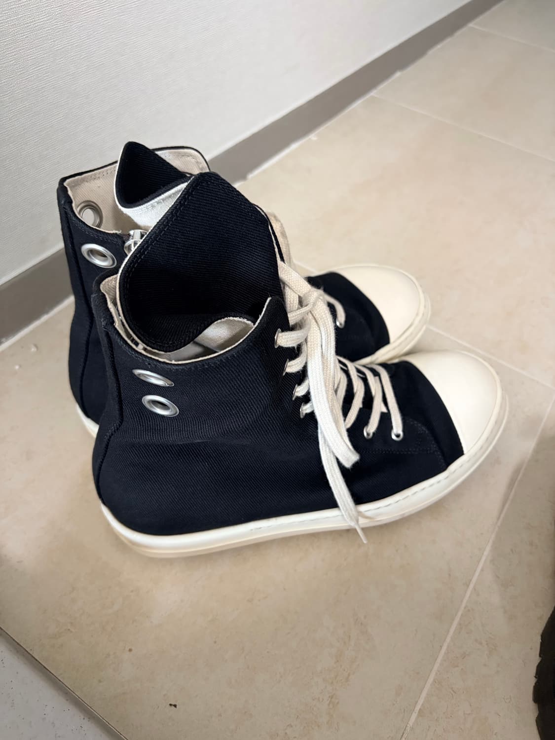 릭오웬스 다크쉐도우 하이탑 43.5 상품이미지3