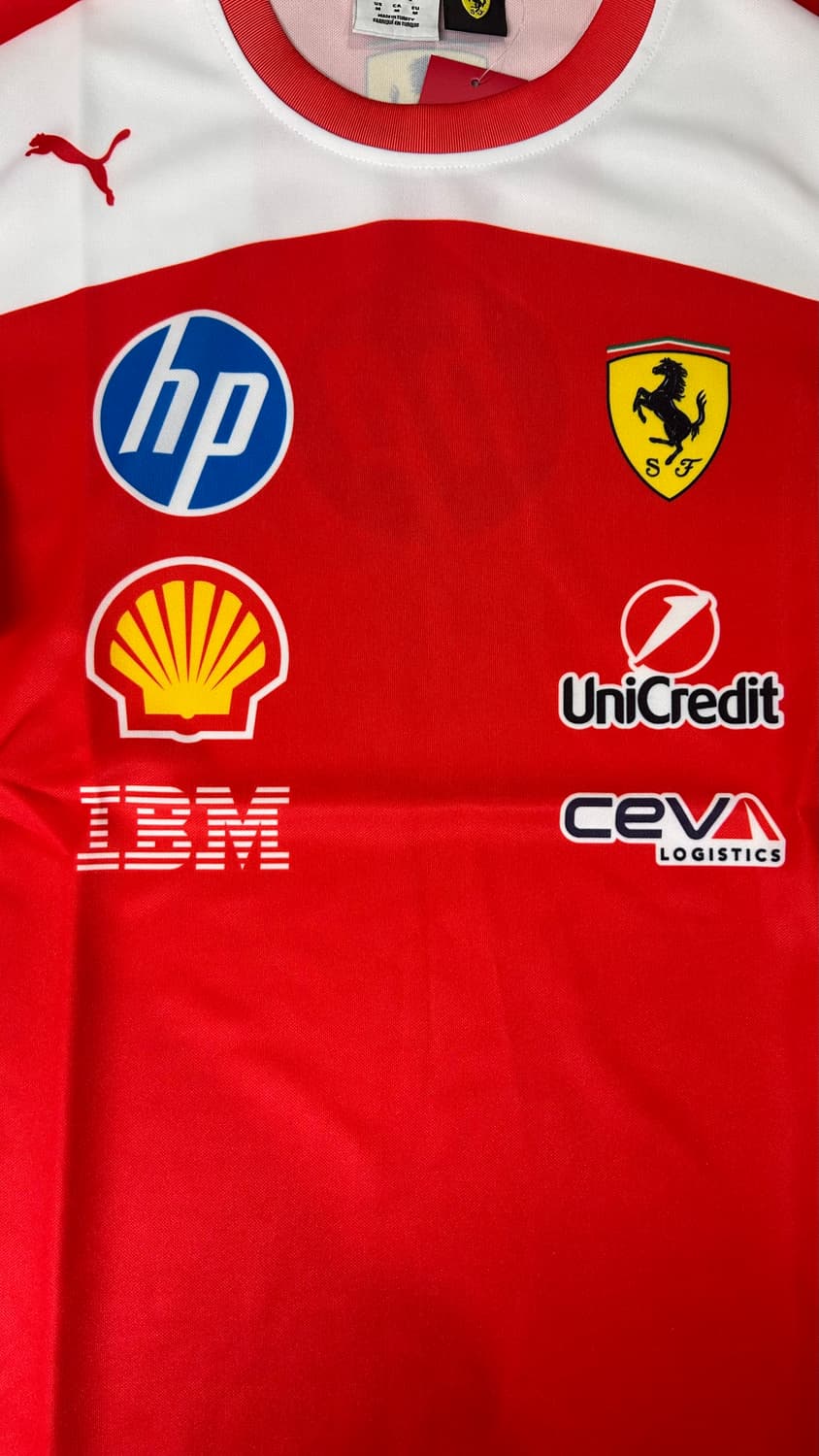 2026 F1 페라리 반팔 유니폼 새상품 상품이미지3
