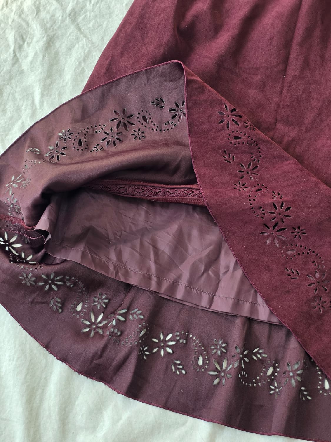 L'EST ROSE 레스트로즈 머메이드 스커트 일본빈티지 상품이미지3