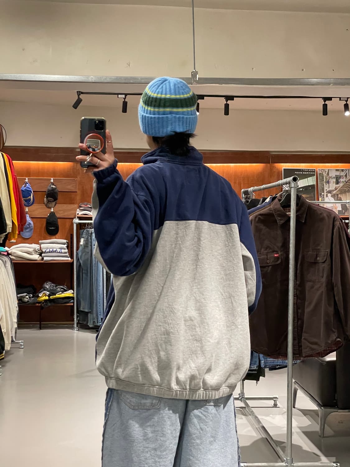 NFL 반집업 맨투맨   상품이미지3