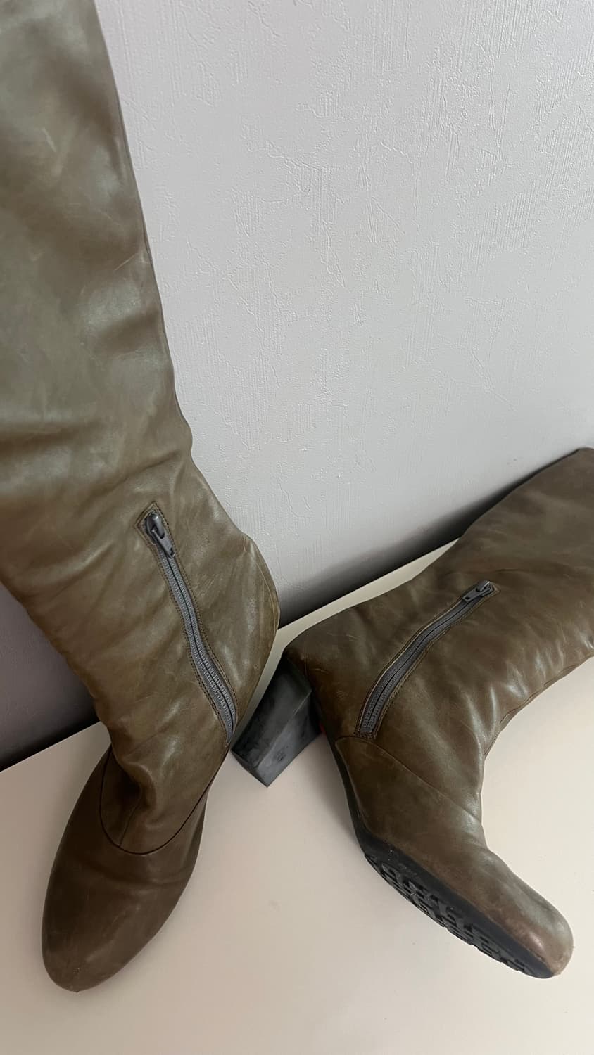 camper 38 캠퍼 카키 롱부츠 상품이미지7