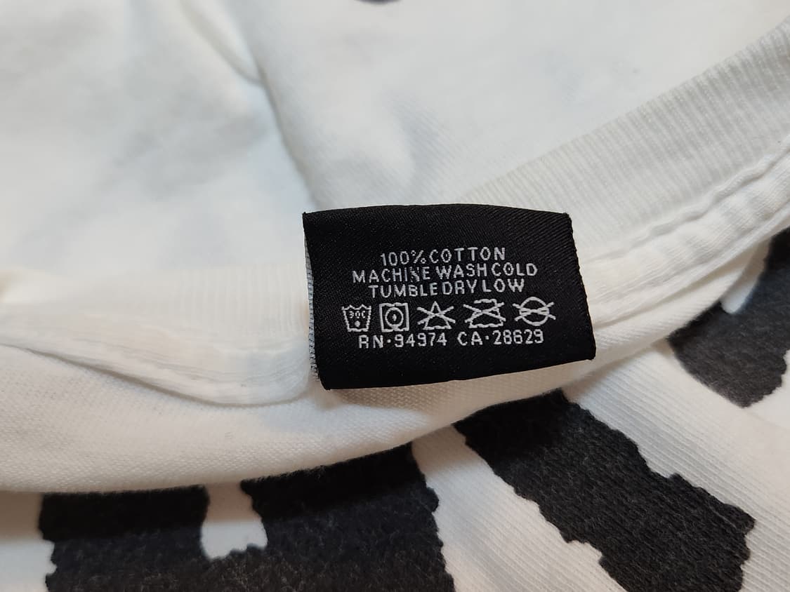 스투시 월드투어 반팔티 L사이즈 화이트 상품이미지4