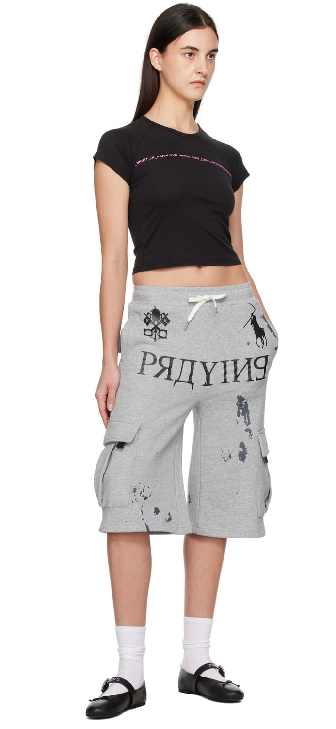 praying ai logo shorts 트레이닝 하프 팬츠 s 상품이미지3