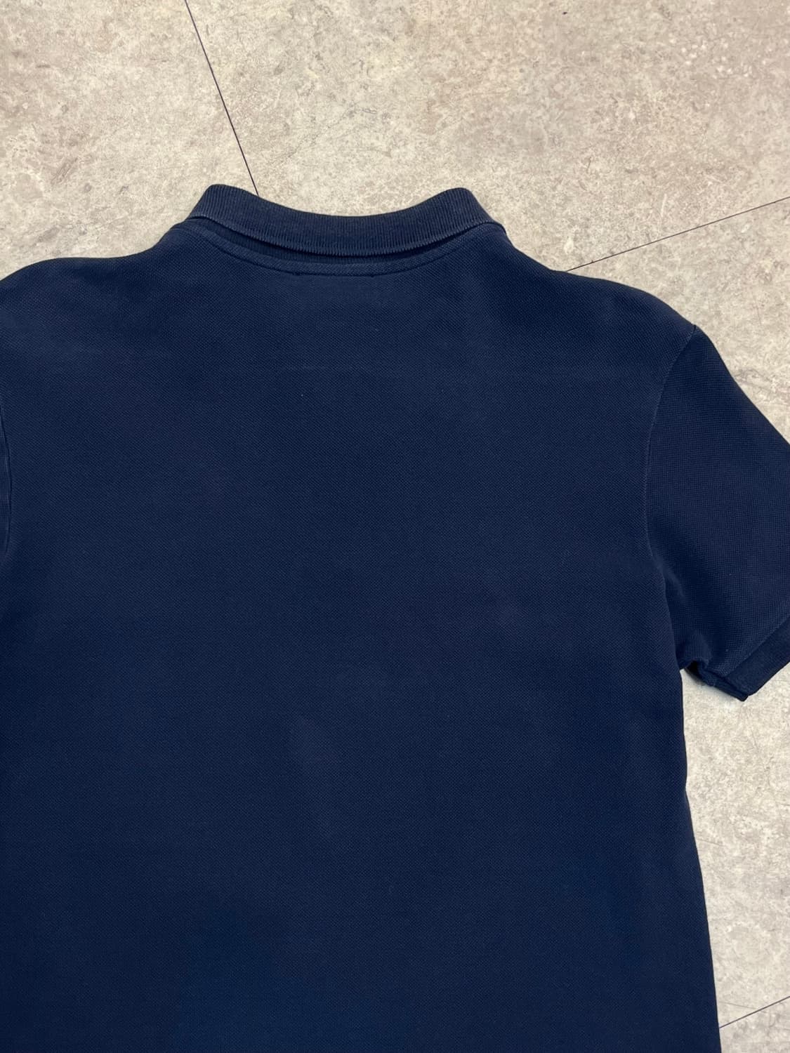 메종키츠네 반팔 카라티 네이비 XS #csz3353 상품이미지8