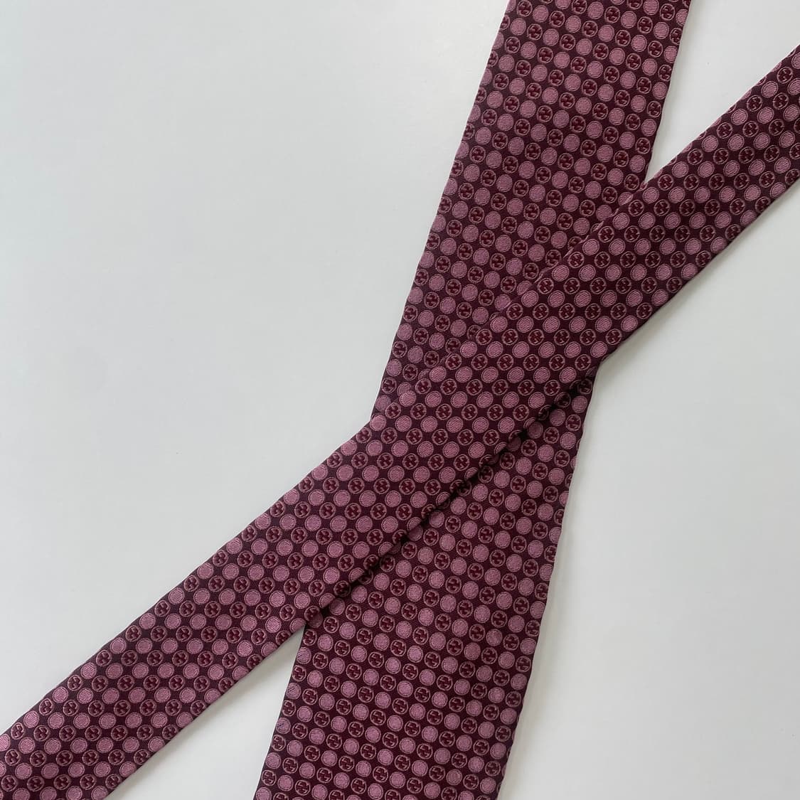 구찌(GUCCI) 명품 정품 모노그램 넥타이 8.3cm 상품이미지4