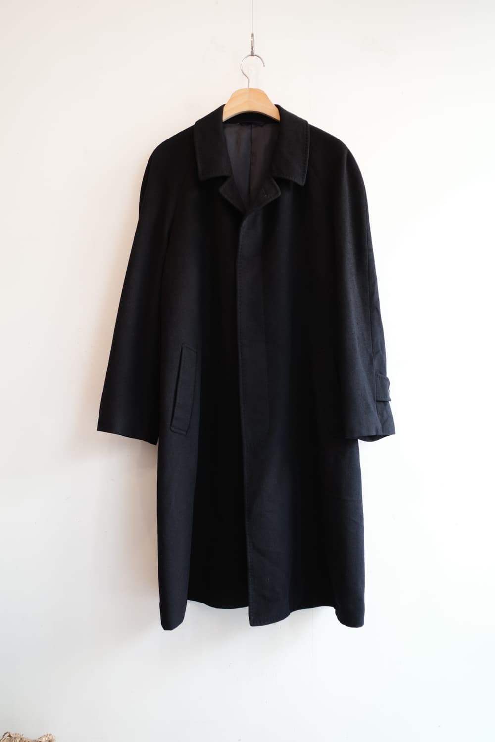 Japan brand 퓨어 캐시미어100 코트 상품이미지1