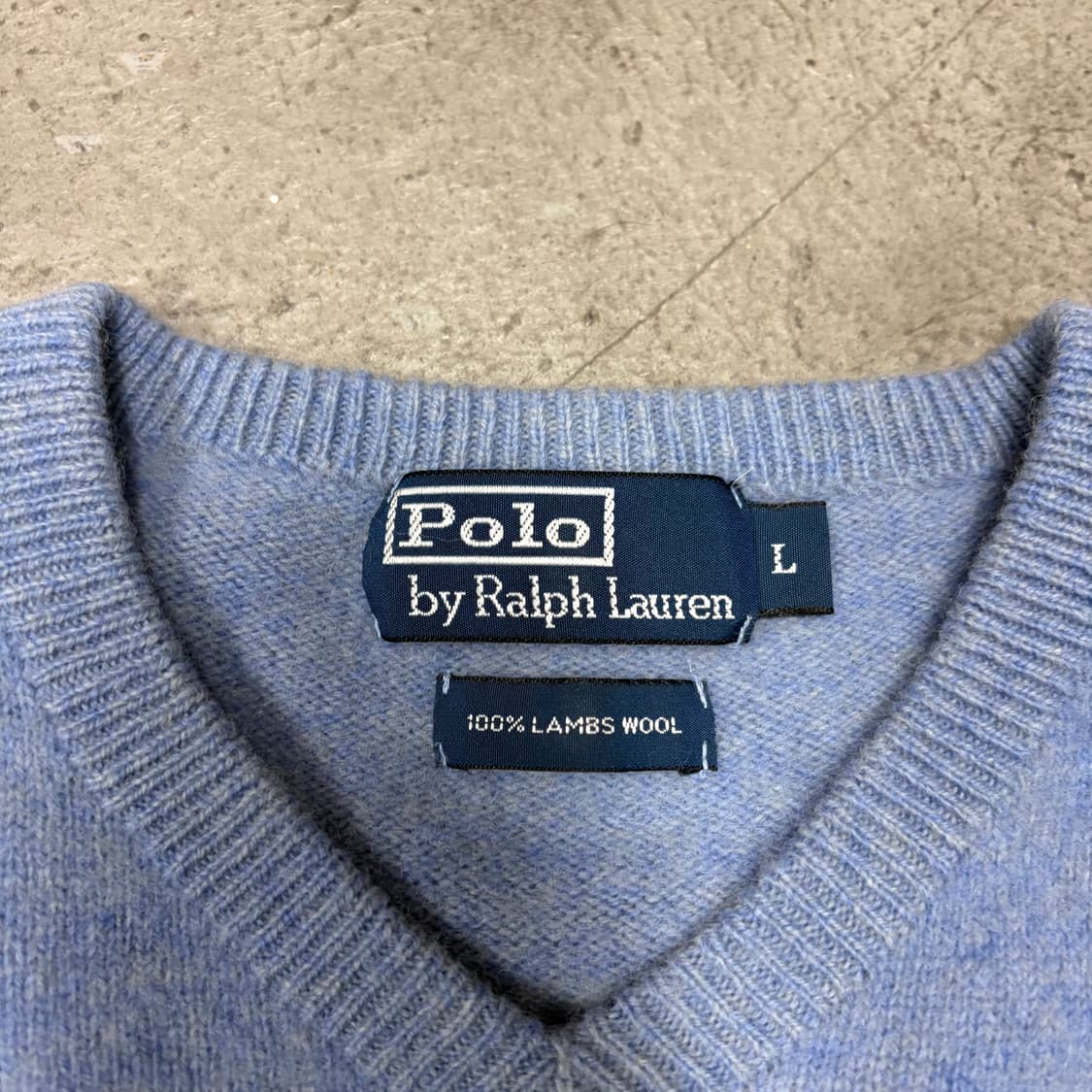 폴로 브이넥 니트[2358] 상품이미지6