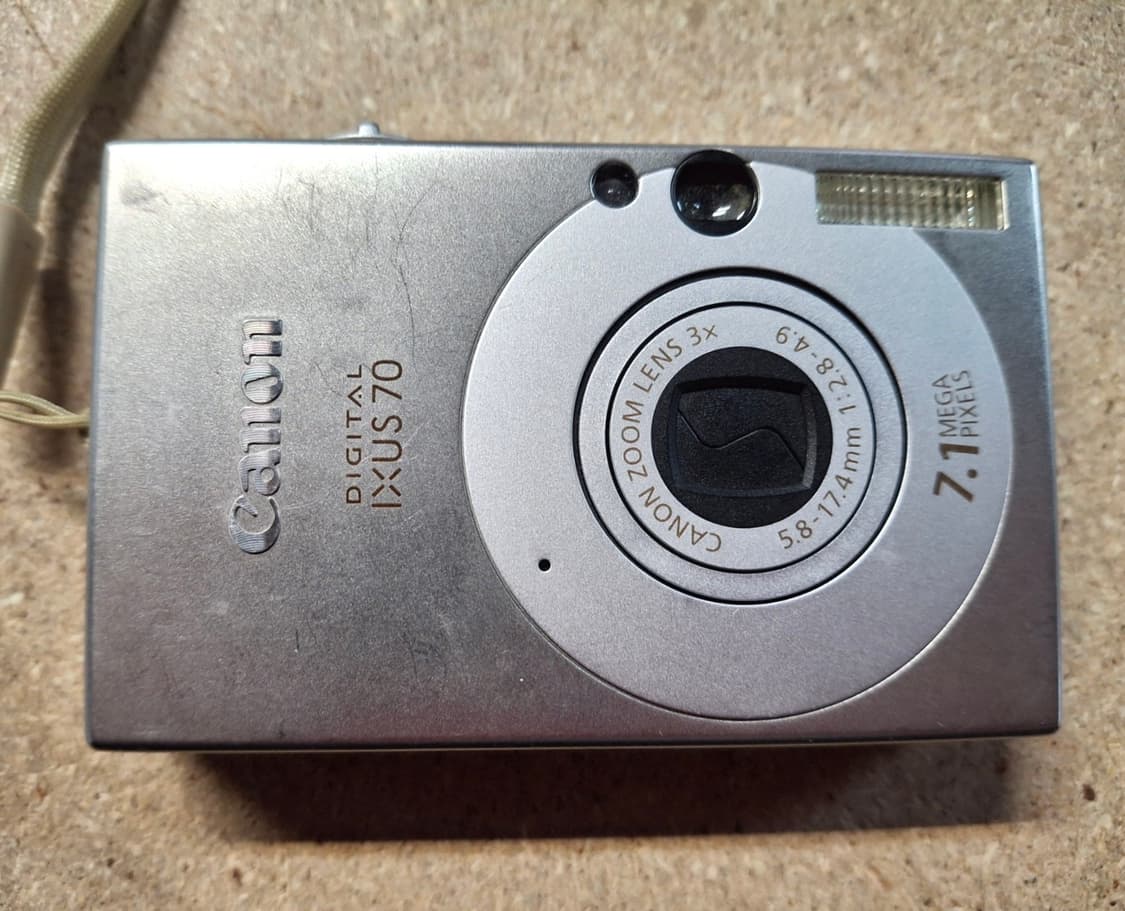 CANON IXUS 70 캐논 익서스 70 빈티지 디지털카메라 디카 상품이미지5